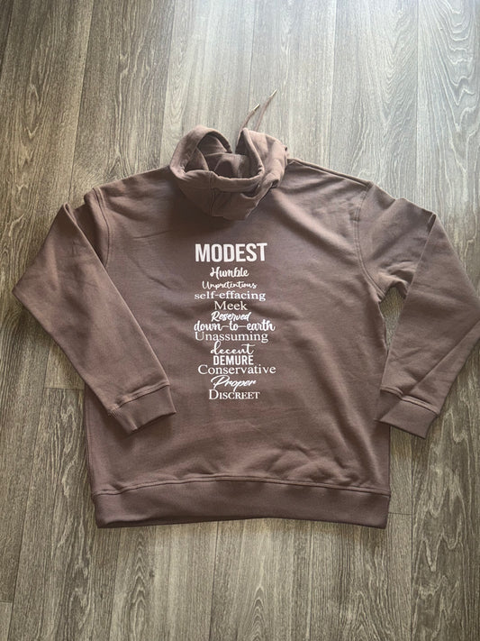 Women’s Hoodie - Mocha Brown